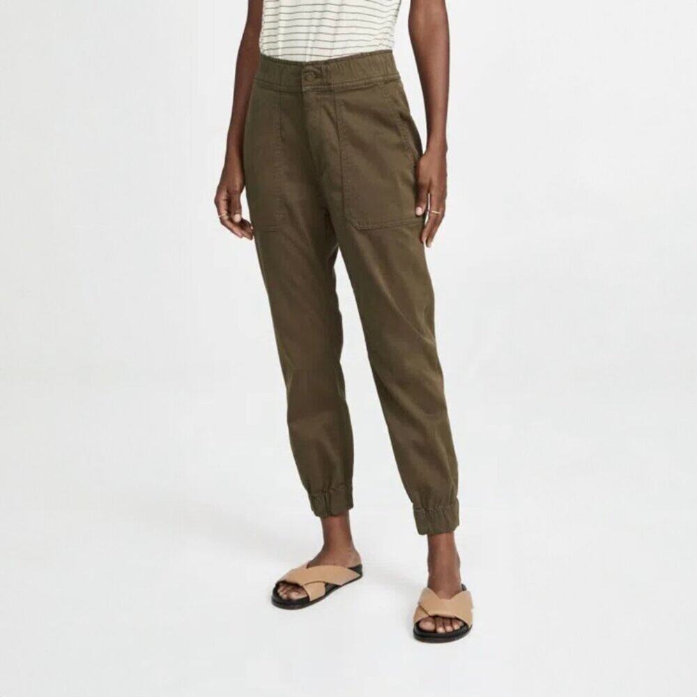 DL1961 Olive Green Drawstring Jogger Pants